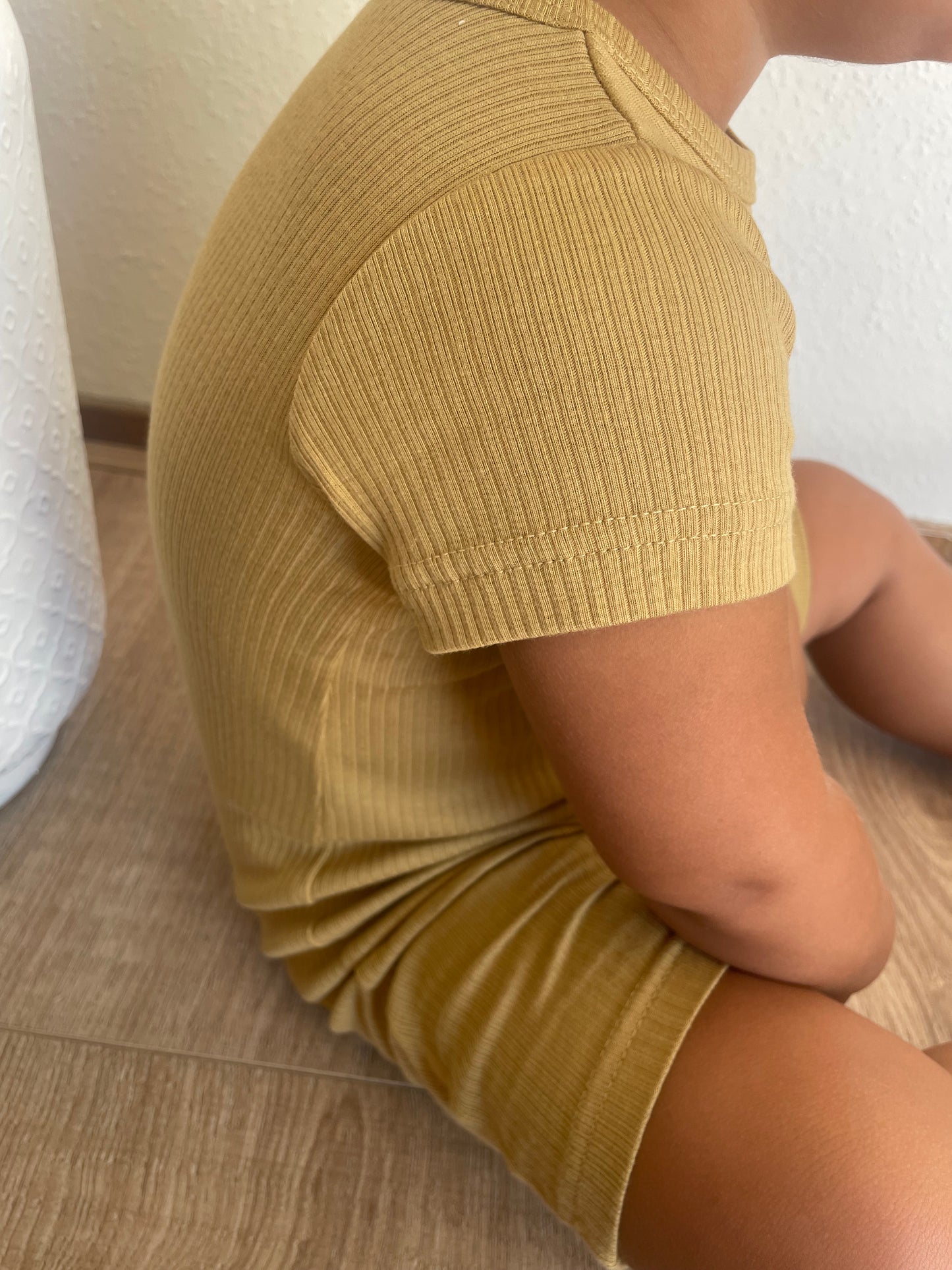 Playsuit mosterd