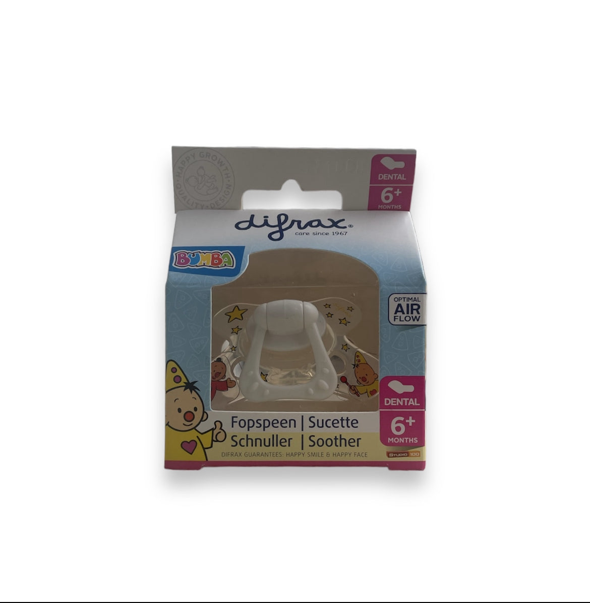 Difrax Fopspeen Dental Bumba 6+maanden