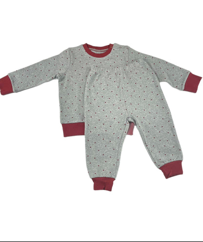 Pyjama red dotted