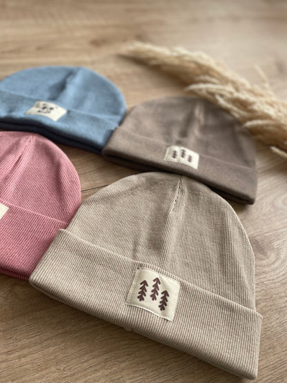 Muts & sjaal set sand