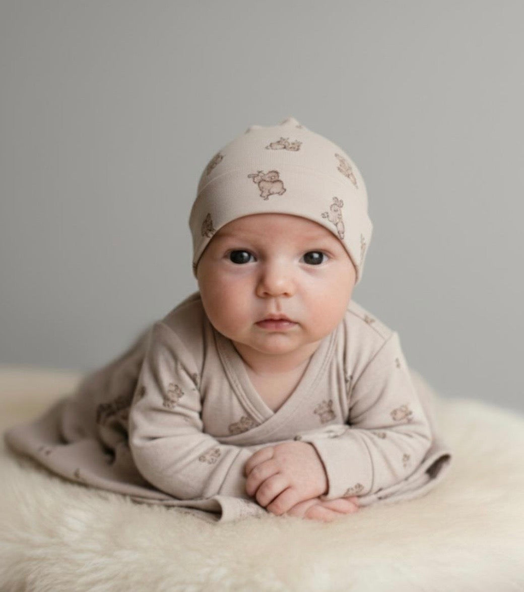 Newborn set konijnen print