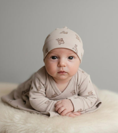 Newborn set konijnen print