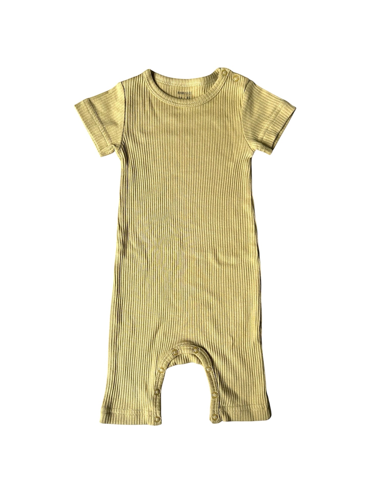 Playsuit mosterd