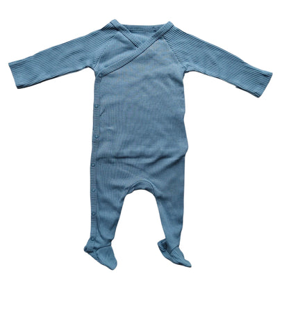 Newborn set staalblauw