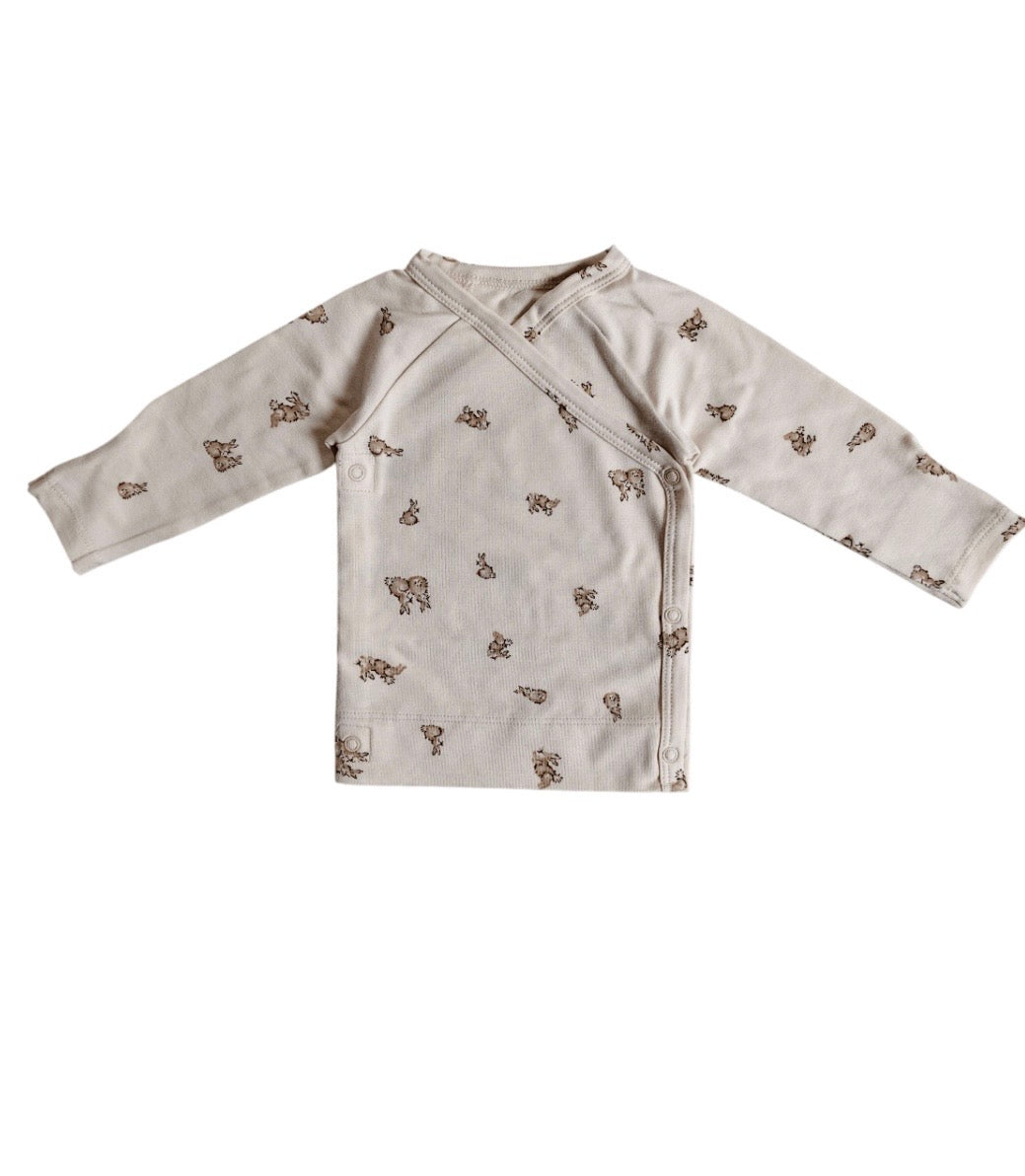 Newborn set konijnen print